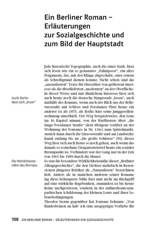 Produktbild: Klett Lekt&uuml;rehilfen Theodor Fontane, Irrungen, Wirrungen