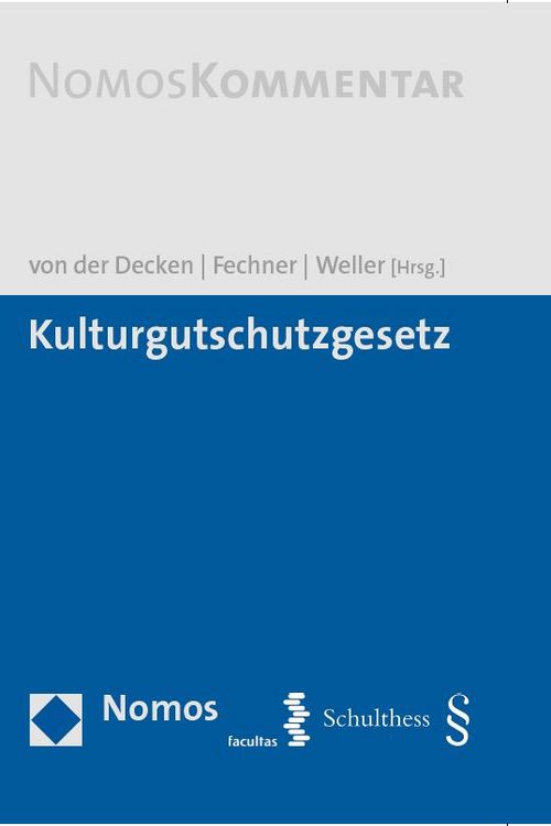 Produktbild: Kulturgutschutzgesetz
