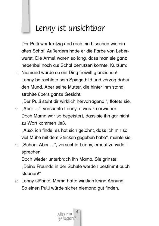 Produktbild: Alles nur gelogen?! &ndash; Lesestufe 3