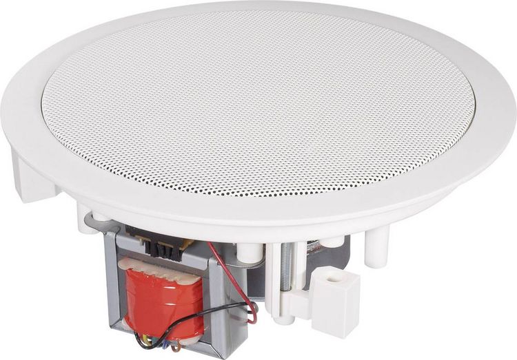 Produktbild: Renkforce CL-130RT ELA-Einbaulautsprecher 45W 100V Wei&szlig; 1St.