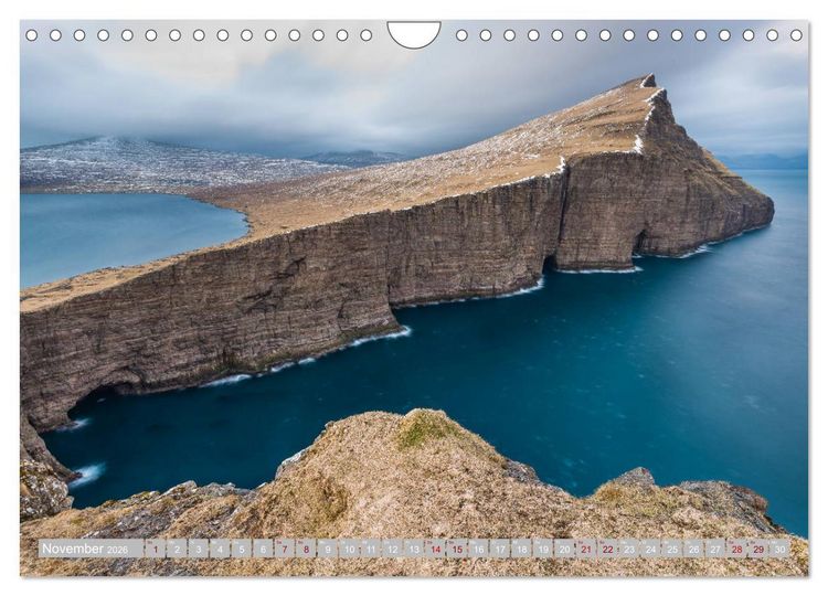 Produktbild: Traumlandschaft im Nordatlantik. F&auml;r&ouml;er Inseln (Wandkalender 2026 DIN A4 quer), CALVENDO Monatskalender