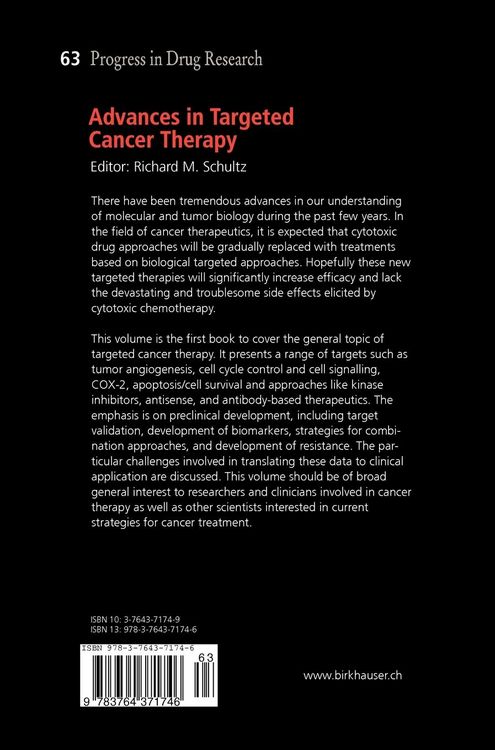 Produktbild: Advances in Targeted Cancer Therapy