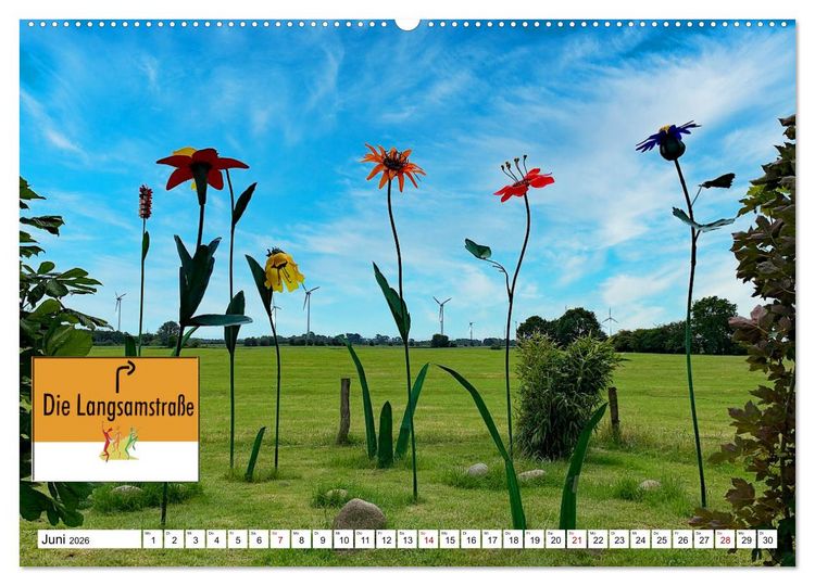 Produktbild: Erholungsort Schortens (hochwertiger Premium Wandkalender 2026 DIN A2 quer), Kunstdruck in Hochglanz