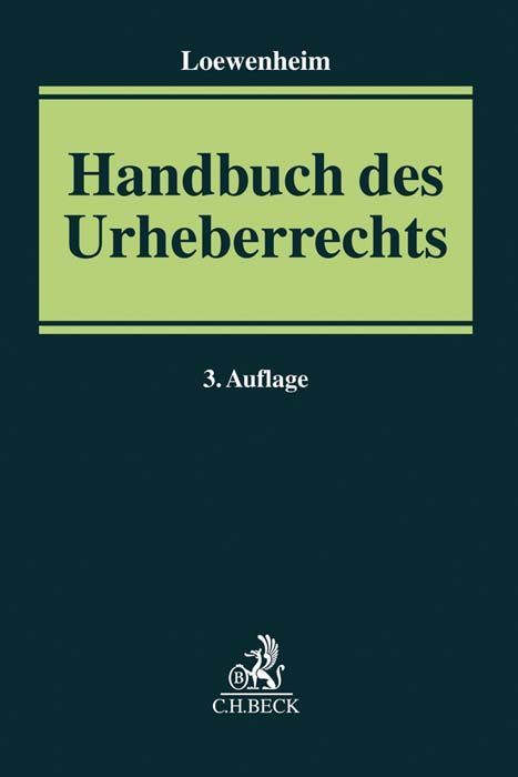 Produktbild: Handbuch des Urheberrechts