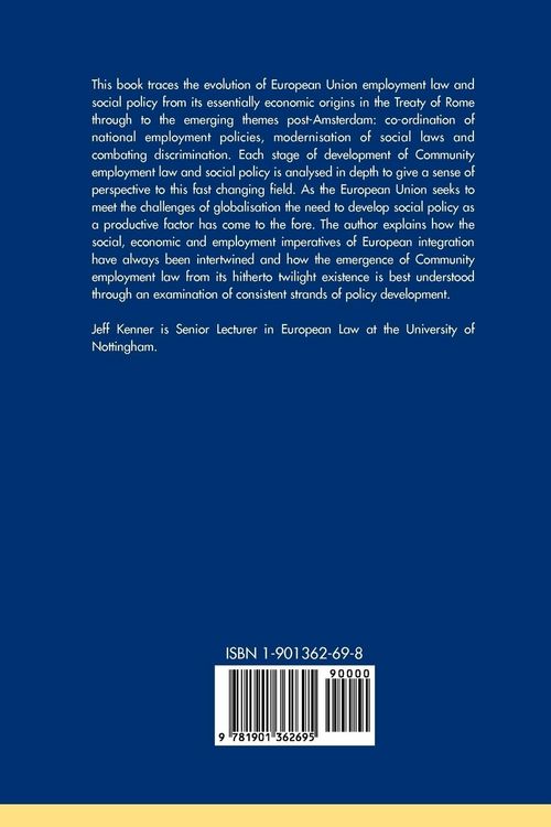 Produktbild: Eu Employment Law