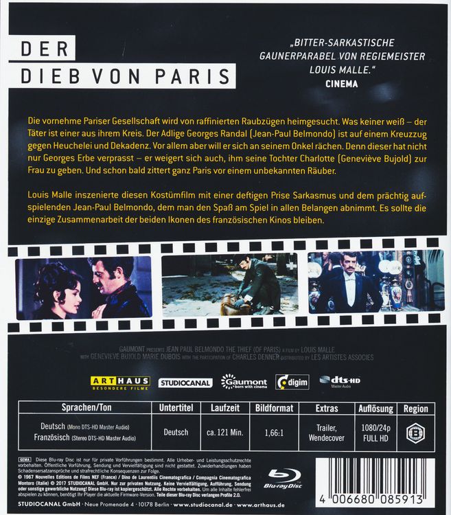 Produktbild: Der Dieb von Paris