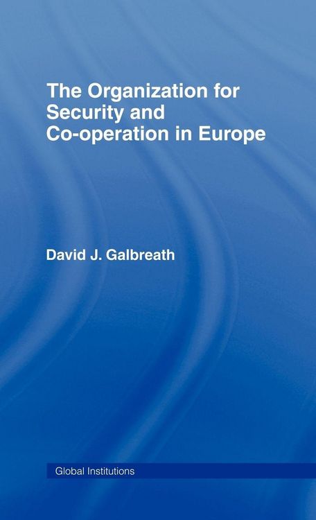 Produktbild: The Organization for Security and Co-operation in Europe (OSCE)