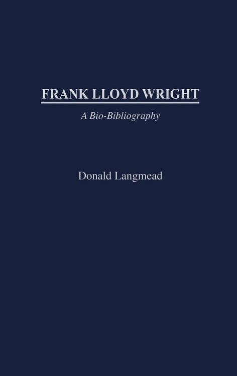 Produktbild: Frank Lloyd Wright