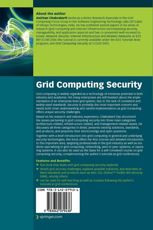 Produktbild: Grid Computing Security
