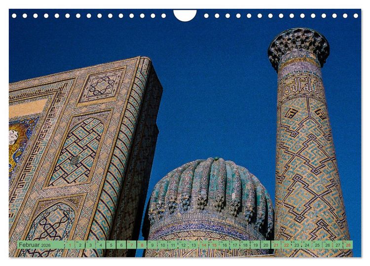 Produktbild: Seidenstra&szlig;e - Khiva bis Lanzhou (Wandkalender 2026 DIN A4 quer), CALVENDO Monatskalender