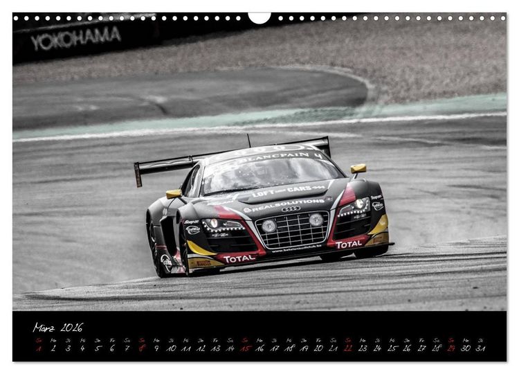 Produktbild: EMOTIONS ON THE GRID - Blancpain Endurance Series N&uuml;rburgring (Wandkalender 2026 DIN A3 quer), CALVENDO Monatskalender