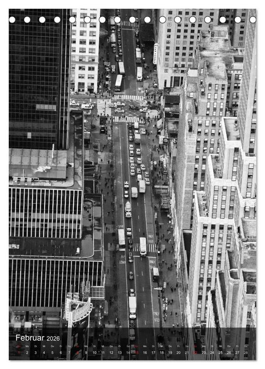 Produktbild: New York - The Big Apple (Tischkalender 2026 DIN A5 hoch), CALVENDO Monatskalender