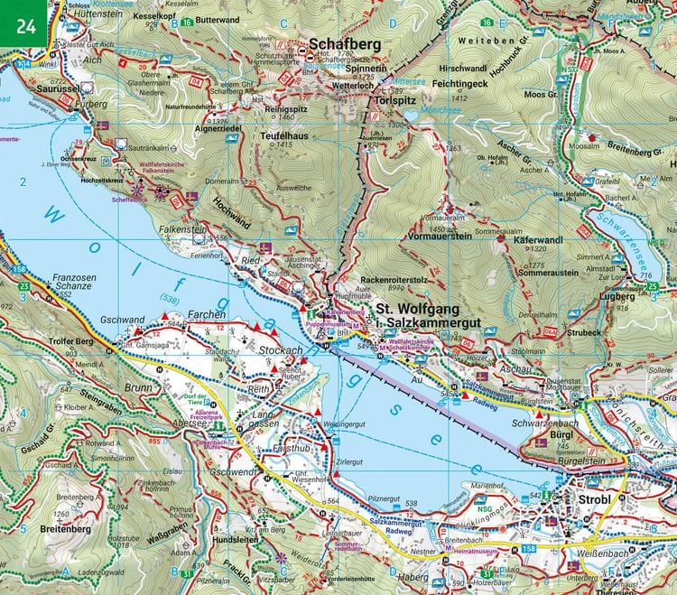 Produktbild: Freytag & berndt Wanderatlas Salzkammergut, 1:40.000
