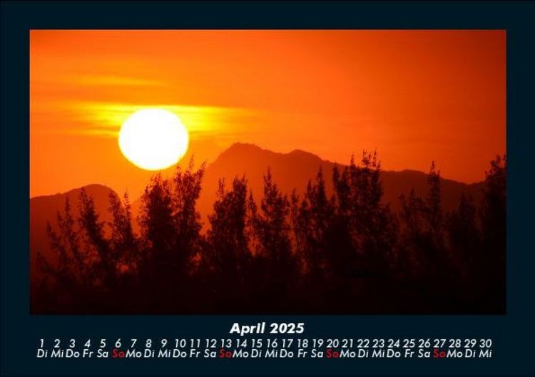 Produktbild: Bilder der Natur 2025 Fotokalender DIN A5