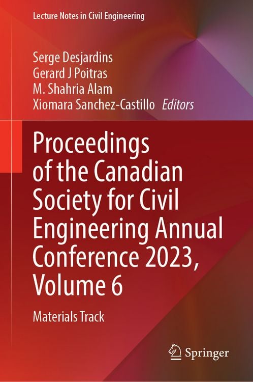 Produktbild: Proceedings of the Canadian Society for Civil Engineering Annual Conference 2023, Volume 6