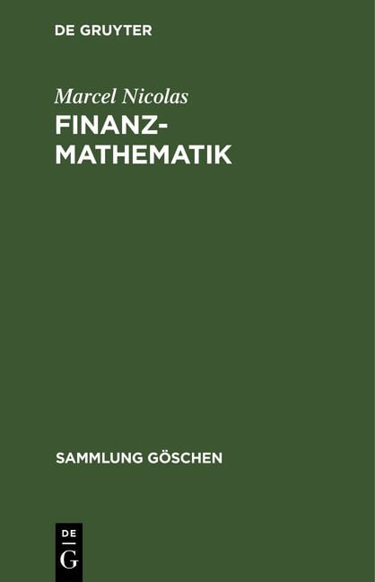 Produktbild: Finanzmathematik