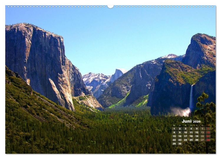 Produktbild: Wundervolles Amerika (hochwertiger Premium Wandkalender 2026 DIN A2 quer), Kunstdruck in Hochglanz