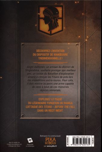 Produktbild: L'attaque des titans : before the fall