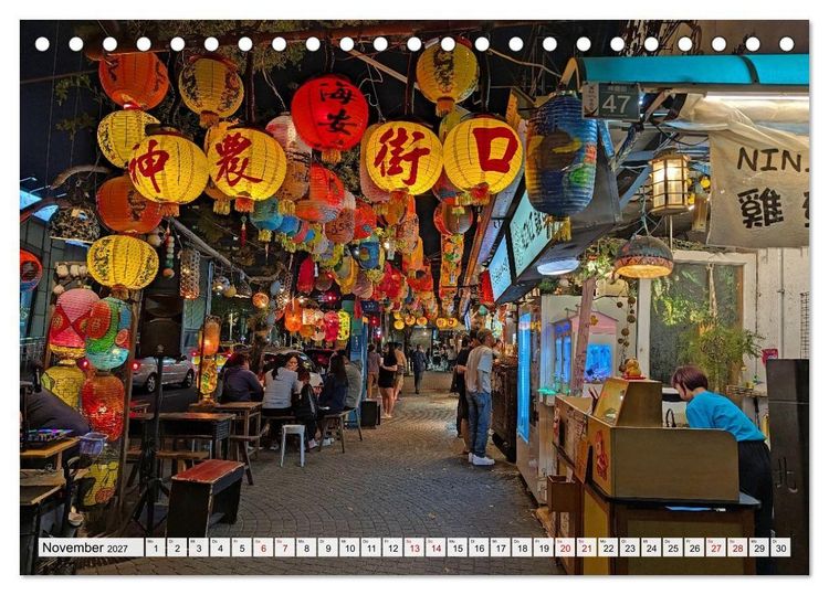 Produktbild: Taiwan &ndash; Entdeckungsreise durch eine verborgene Perle (Tischkalender 2027 DIN A5 quer), CALVENDO Monatskalender
