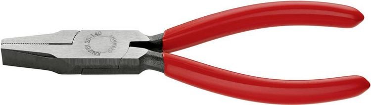Produktbild: Knipex 20 01 140 Elektronik- u. Feinmechanik Flachzange Gerade Chrom-Vanadium Elektrostahl 140 mm