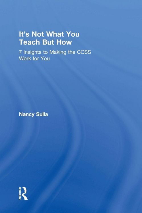 Produktbild: It's Not What You Teach But How