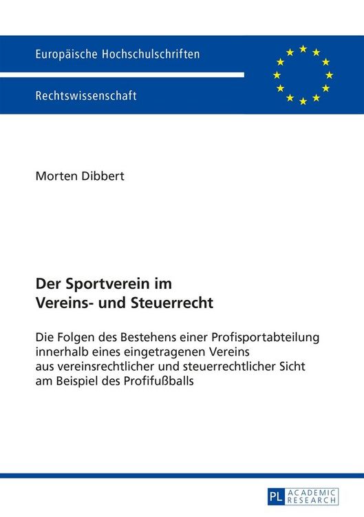 Produktbild: Der Sportverein im Vereins- und Steuerrecht