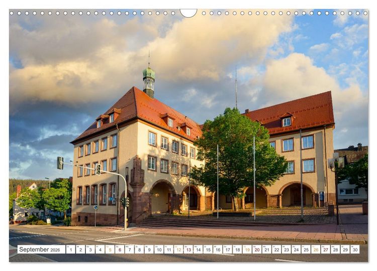 Produktbild: Freudenstadt Stadtansichten (Wandkalender 2026 DIN A3 quer), CALVENDO Monatskalender