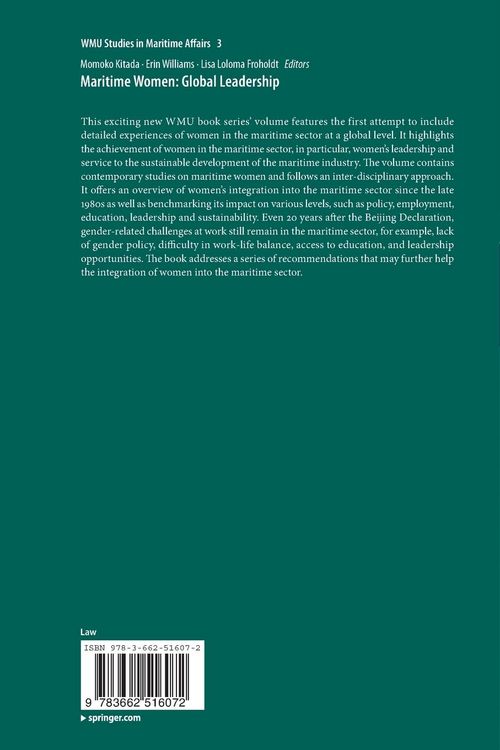 Produktbild: Maritime Women: Global Leadership
