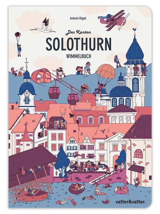 Produktbild: Das Kanton Solothurn Wimmelbuch