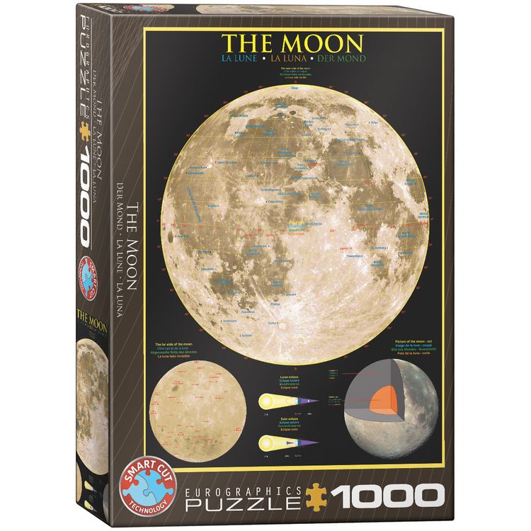 Produktbild: Puzzle 1000 Teile - The Moon
