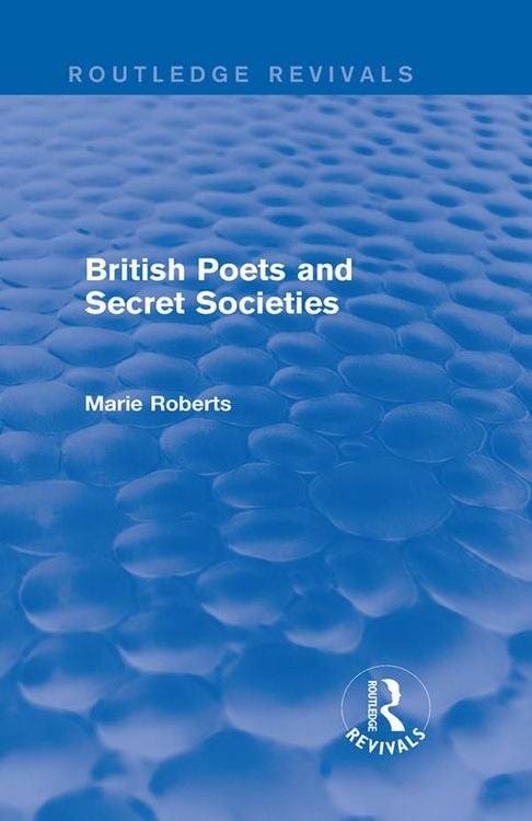 Produktbild: British Poets and Secret Societies (Routledge Revivals)
