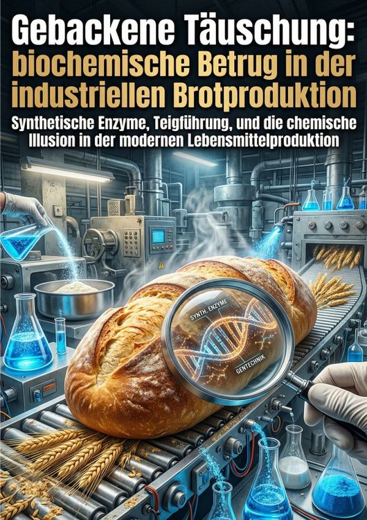 Produktbild: Gebackene T&auml;uschung: Der biochemische Betrug in der industriellen Brotproduktion