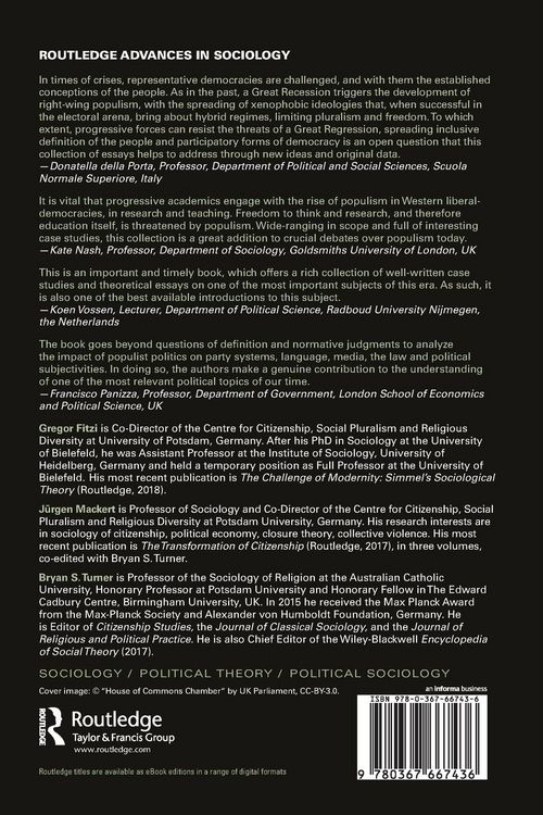 Produktbild: Populism and the Crisis of Democracy