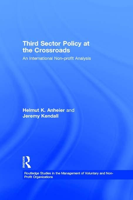 Produktbild: Third Sector Policy at the Crossroads