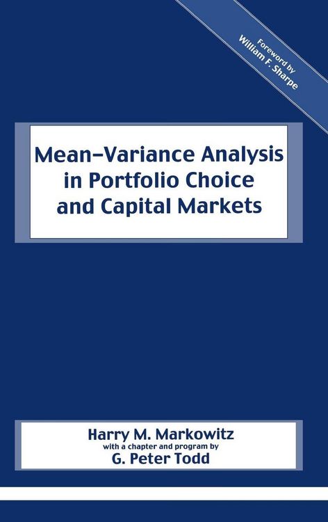Produktbild: Mean-Variance Analysis in Portfolio Choice and Capital Markets