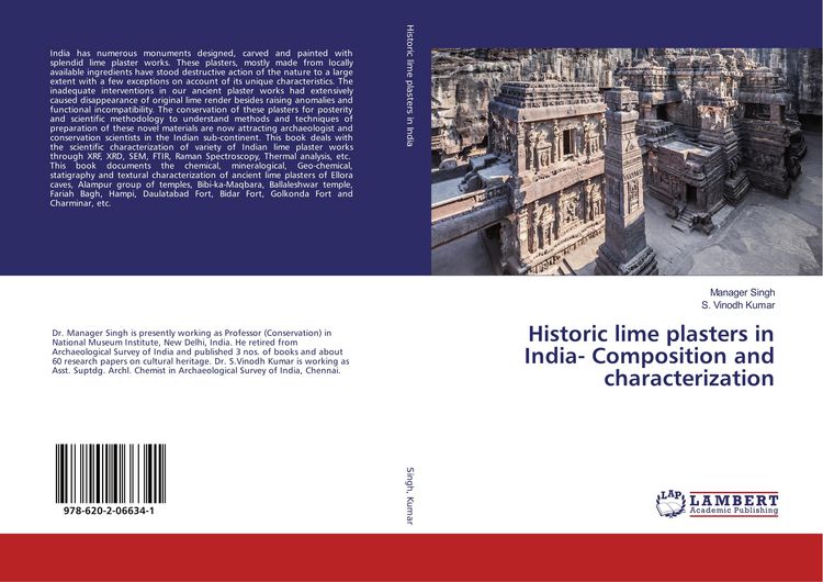 Produktbild: Historic lime plasters in India- Composition and characterization