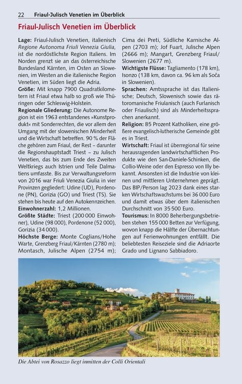 Produktbild: TRESCHER Reisef&uuml;hrer Friaul - Julisch Venetien