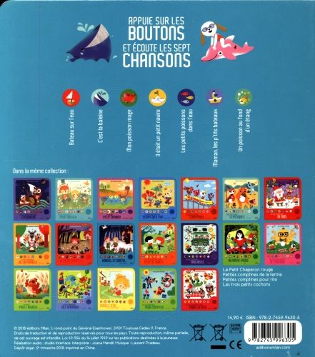 Produktbild: Petites comptines sur l'eau