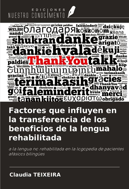 Produktbild: Factores que influyen en la transferencia de los beneficios de la lengua rehabilitada