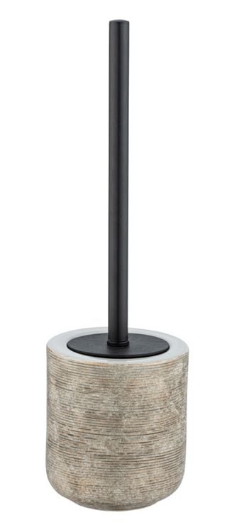 Produktbild: WC-Garnitur Mod. Fedio Keramik, handbemalt, mit Reliefoptik in Gold