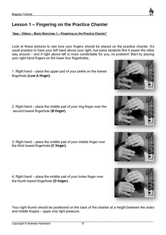 Produktbild: Bagpipe Tutorial incl. app cooperation