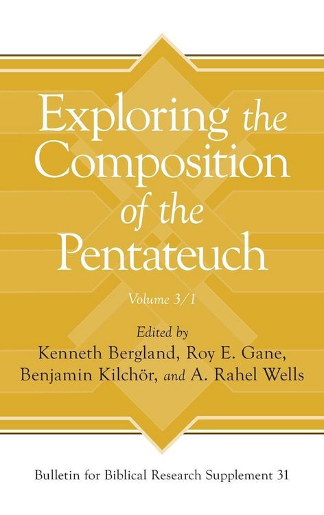 Produktbild: Exploring the Composition of the Pentateuch, Volume 3/1