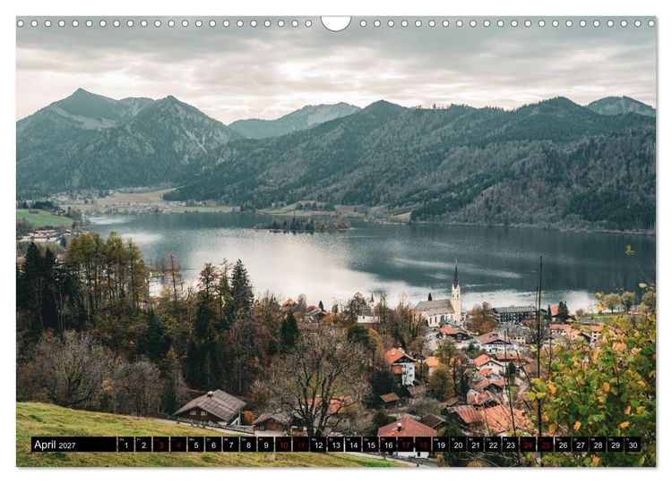 Produktbild: Bayrische Seen und W&auml;lder (Wandkalender 2027 DIN A3 quer), CALVENDO Monatskalender