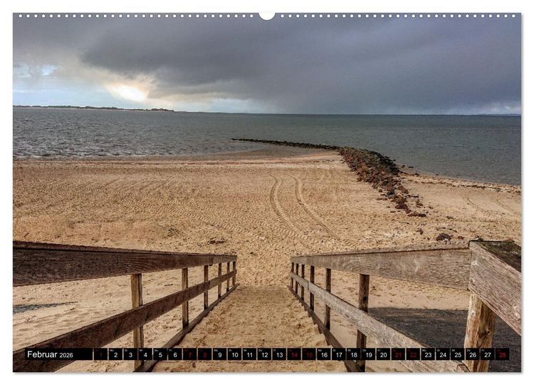Produktbild: F&ouml;hr... liebt in eine Insel (Wandkalender 2026 DIN A2 quer), CALVENDO Monatskalender