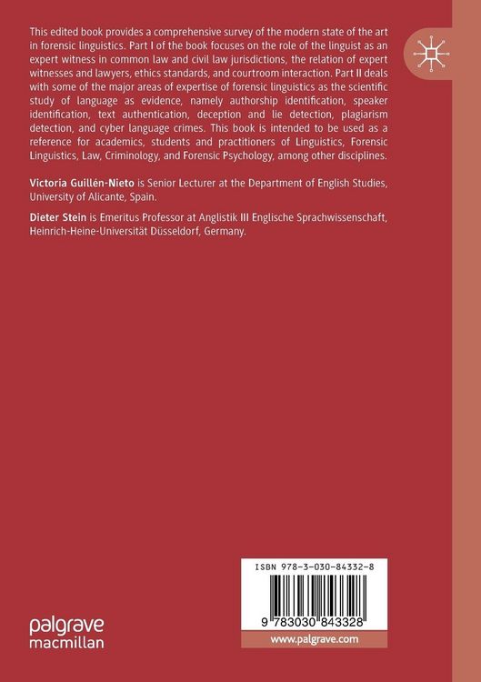 Produktbild: Language as Evidence