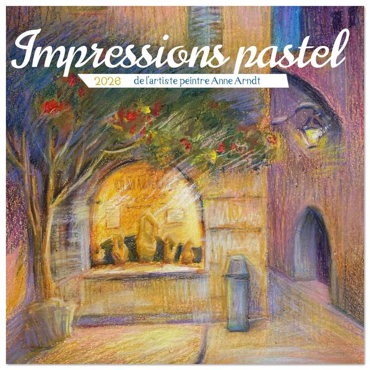Produktbild: Impressions pastel (Calendrier mural carr&eacute; 2026 30x30 cm) Calendrier double avec une page pour vos prises de notes