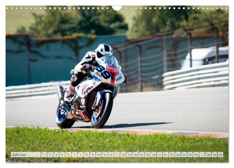 Produktbild: Motorrad Rennsport (Wandkalender 2026 DIN A3 quer), CALVENDO Monatskalender