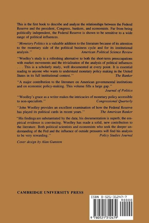 Produktbild: Monetary Politics