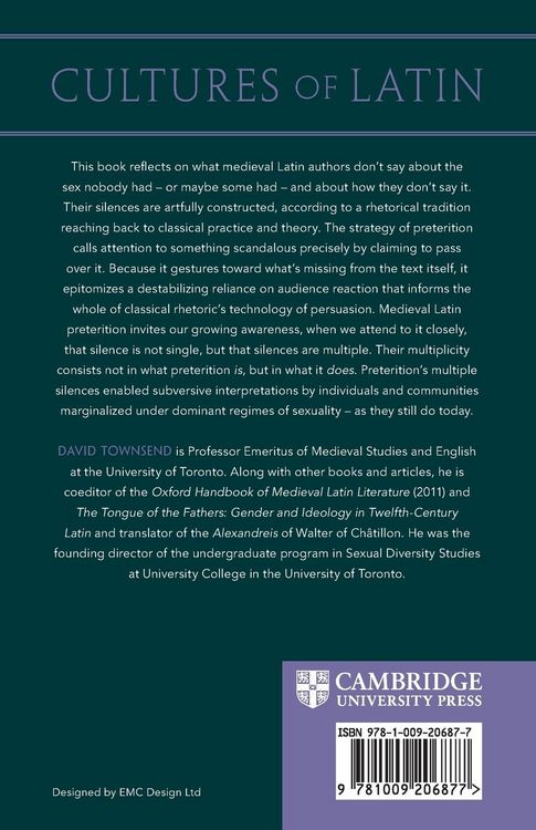 Produktbild: Queering Medieval Latin Rhetoric