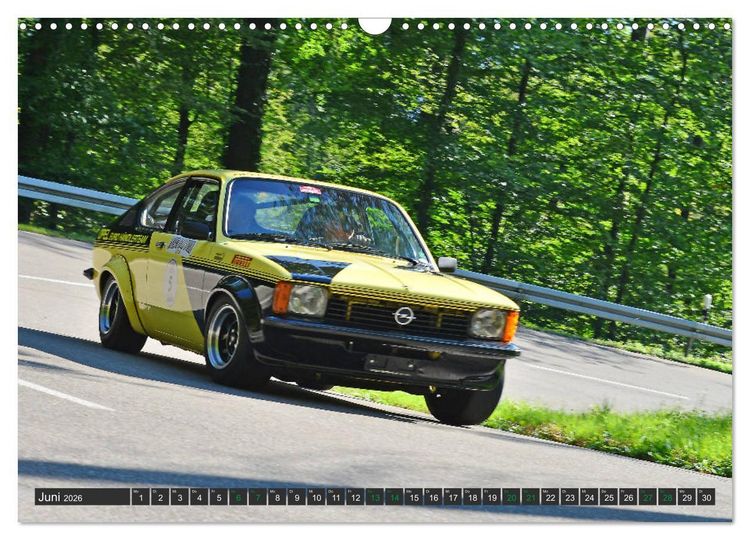 Produktbild: OLDTIMER BERGRENNEN - OPEL AM START (Wandkalender 2026 DIN A3 quer), CALVENDO Monatskalender